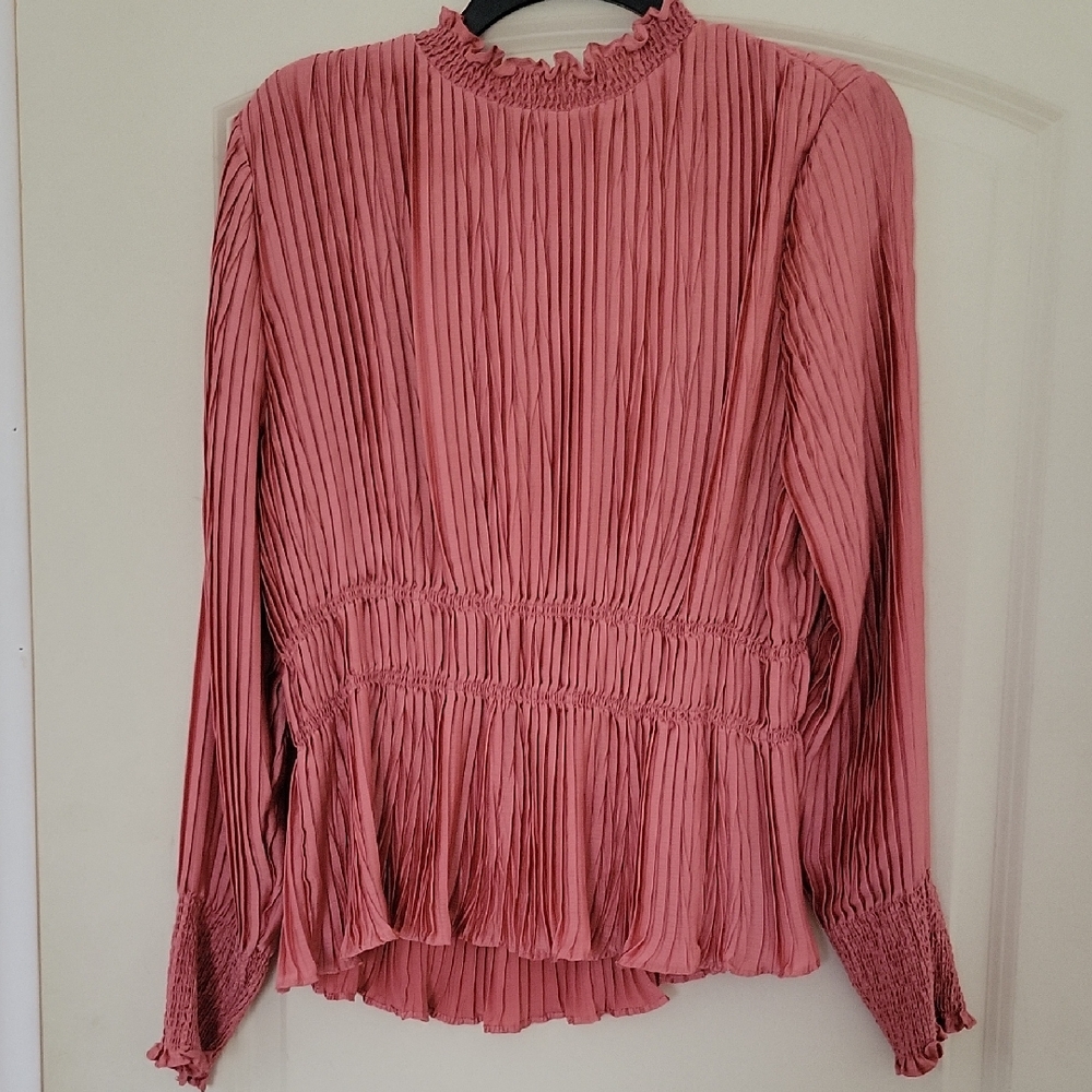 Dusty Rose Pink Longslevee